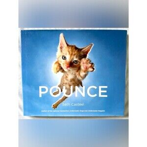 Pounce by Seth Casteel Hardcover Cat Photography Book